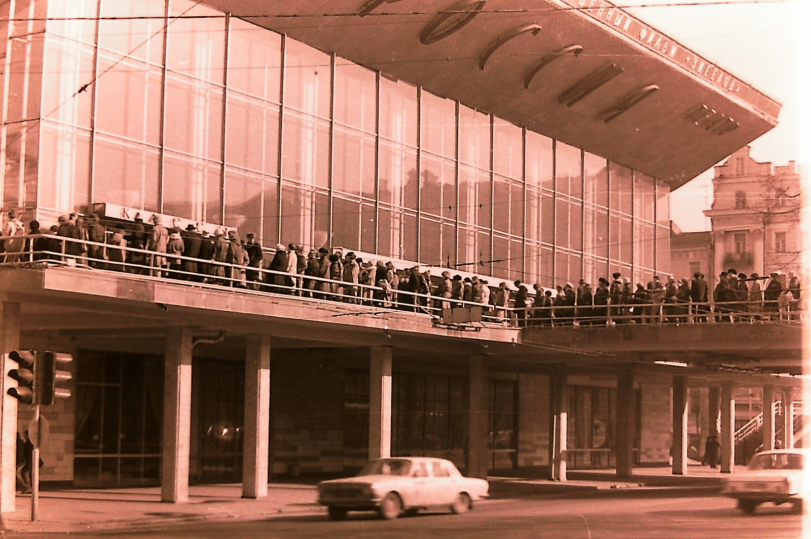 70年代的莫斯科“俄罗斯”影院 