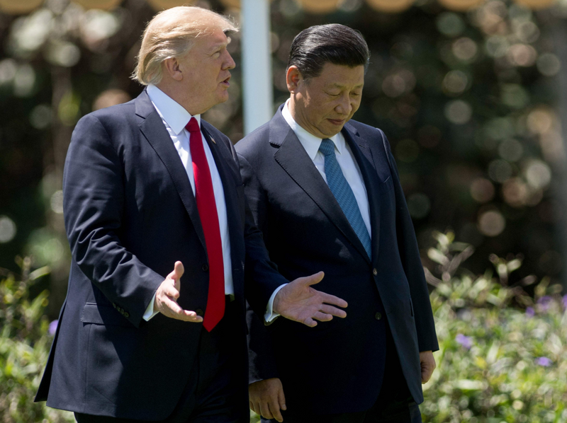 2019年6月,川普总统第1任时,与中国国家主席习近平在日本大坂20国集团(G20)峰会场边会晤。路透社